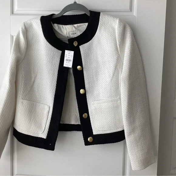 J. Crew Black Blazer Classic Suit Jacket - Picture 2 of 2